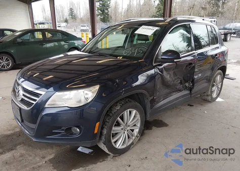 2011 Volkswagen Tiguan Se z USA, uszkodzony, nr VIN WVGBV7AX9BW566345